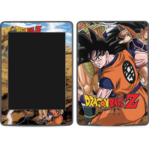 Dragon Ball Z Goku Versus Saiyans Amazon Kindle Skin